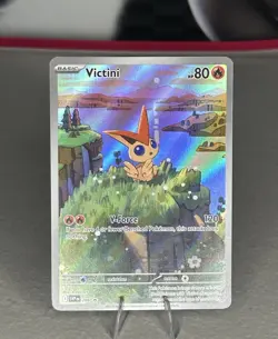 Pokemon TCG Victini Black Bolt & White Flare Promo Card Illustration SVP208 - Image 1