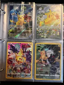 Pokemon Lot Pikachu 38 Card Collection With Promos And Red Cheeks Shadowless - Image 1