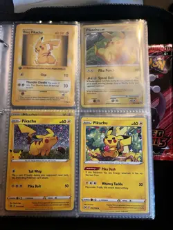 Pokemon Lot Pikachu 38 Card Collection With Promos And Red Cheeks Shadowless - Image 4