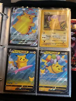 Pokemon Lot Pikachu 38 Card Collection With Promos And Red Cheeks Shadowless - Image 5