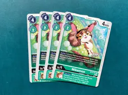 Mikemon BT13-051 Playset Versus Royal Knights Digimon Card Game x4 - Image 1