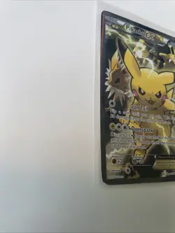 Pokemon Pikachu EX XY124 Black Star Promo 2016 Holo Card TCG - Image 2