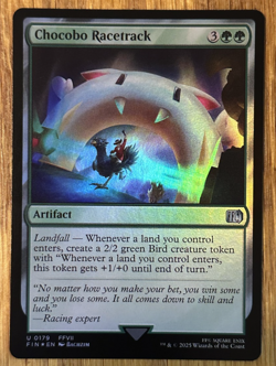 MTG Final Fantasy, Chocobo Racetrack - Foil - Image 1
