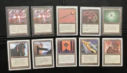 MTG Lot Of 10 Artifacts. Classic Sets. Excellent Condition. - Image 1