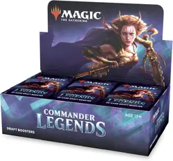 Magic The Gathering MTG Commander Legends Draft Booster Box Sealed - Image 1