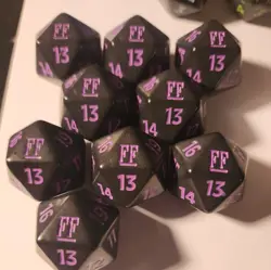 MTG Final Fantasy and Edge of Eternity Dice Lot 26 Total - Image 4