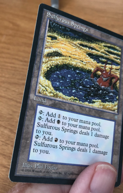 Sulfurous Springs - MTG - Ice Age - Magic: The Gathering LP to NM - Image 4