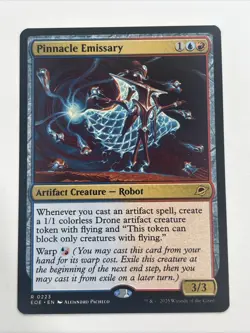 MtG Edge Of Eternities Pinnacle Emissary Rare Near Mint Regular - Image 1