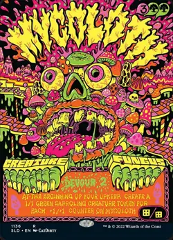 MTG Mycoloth - Foil - Borderless, Secret Lair Drop Series, Near Mint, English - Image 1