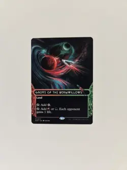 Grove of the Burnwillows 0017 Borderless Mythic MTG Edge of Eternities Stellar - Image 2