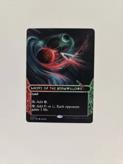 Grove of the Burnwillows 0017 Borderless Mythic MTG Edge of Eternities Stellar - Image 3