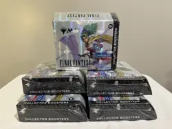 MTG Magic: The Gathering - Final Fantasy Collector Boosters (5 Sealed Boxes) - Image 1