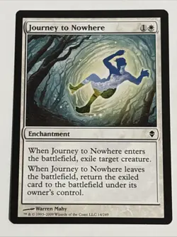 MTG Zendikar Journey to Nowhere 14/249 LP - Image 1