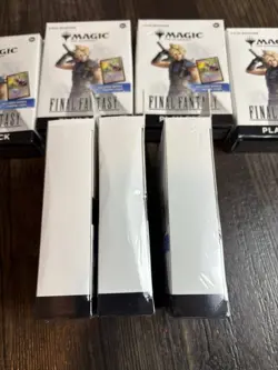 Magic The Gathering Final Fantasy Play Pack Box w/ Promo Card (MTG) [Brand New] - Image 3