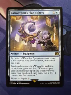 ASTROLOGIAN'S PLANISPHERE mtg NM-M Final Fantasy 1 Rare - Image 1