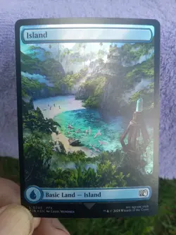 Foil - Island (0298) - 298 / NM / English MTG MINT PACK FRESH - Image 1