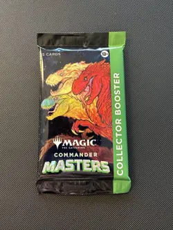 2023 Factory Sealed Magic MTG Commander Masters Collector Booster Pack - Image 1