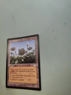 Lotus Vale Weatherlight MTG Magic the Gathering Rare Land Sacrifice - Image 2