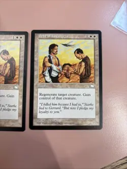 1x Debt of Loyalty NM Weatherlight MTG - Image 2