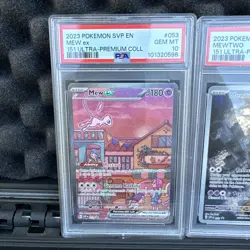 Pokemon 151 Promo Set Mew, Mewtwo, Metal Mew Psa10 - Image 2