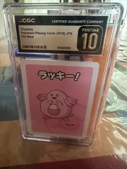 pokemon card graded old maid Chansey - Image 4