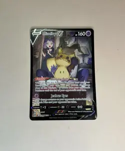 Mimikyu V Full Art Holo Pokemon Card TG16/TG30 From Brilliant Stars Near Mint - Image 1
