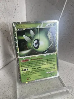 Celebi Prime 92/102 Triumphant Holo Pokemon TCG (non-graded) - Image 1