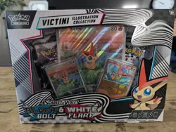 Pokemon Black Bolt & White Flare Unova Victini Illustration Collection - Sealed - Image 1