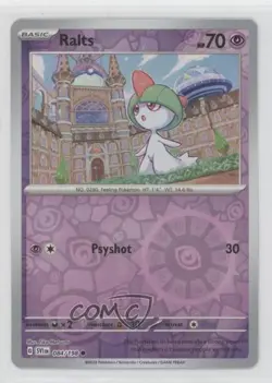 Ralts Reverse Foil Pokemon SV01: Scarlet & Violet #084 - Image 1