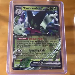 Meowscarada ex 033 Ultra Rare Pokemon Black Star Promo NM - Image 1