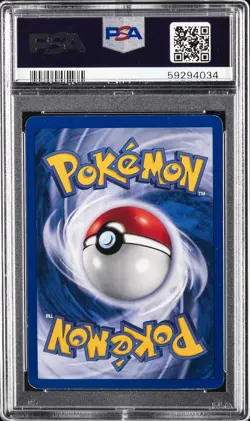 1999 POKEMON GAME 1ST ED-SHADOWLESS #8 MACHAMP-HOLO PSA 7 - Image 2