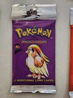 Pokemon TCG Base Set 2 Booster Pack Factory Sealed, Brand New, WOTC Pidgeot - Image 1
