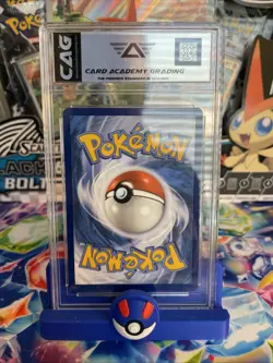 Pokemon Quaxly Scarlet Violet Black Star Promo Holo 082 CAG 10 GEM MINT - Image 2