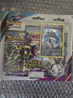 Pokemon TCG: XY Ancient Origins Booster 3-Pack Blister New Factory Sealed - Image 1