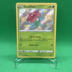 Gossifleur SV010/SV122 Pokemon Shining Fates: Shiny Vault Ultra Rare Holo NM - Image 1