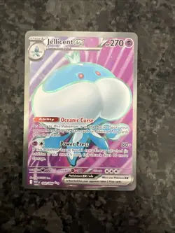 2025 Pokemon SV White Flare WHT EN Jellicent ex Ultra Rare #160/086 - Image 1