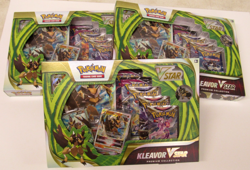 Lot (3) Pokemon TCG Kleavor VStar Box Factory Sealed NIB R069 - Image 1