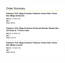 PRESALE - POKEMON MEGA EVOLUTION ENHANCED BOOSTER DISPLAY BOX SHIPS 09/26 - Image 3