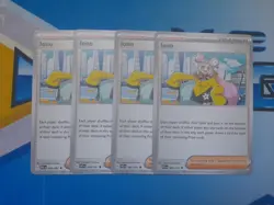 4x Pokemon TCG Iono 080/091 Paldean Fates Playset NM x4 - Image 1