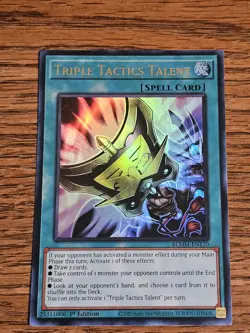 Yugioh! Triple Tactics Talent - BLMM-EN170 - Ultra Rare - 1st Edition Near Mint, - Image 1