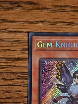 Gem-Knight Nepyrim BLMM-EN021 Yugioh TCG Card Secret Rare NM - Image 3