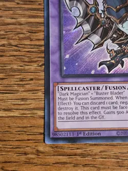 Yugioh! Dark Paladin - BLMM-EN008 - Secret Rare - 1st Edition Near Mint, English - Image 5