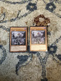 Gladiator Beast Augustus PRIO-EN030 Rare 1st Edition YuGiOh Card Mint Lot Of 2 - Image 1