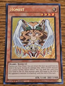 Yugioh Monster Mayhem - Honest - Secret Rare - BLMM-EN006 - Image 1