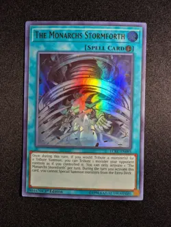 Yugioh - The Monarchs Stormforth LCKC-EN093 1st Edition Ultra Rare NM - Image 1