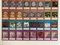 YUGIOH Gate Guardian Deck Complete 40 - Cards Thunder Wind Water Labyrinth NM - Image 5