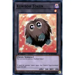 YUGIOH Kuriboh Token AC19-EN003 1st edition Super Rare LP - Image 1