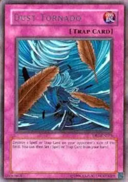 YUGIOH Dust Tornado DB1-EN075 Rare MP - Image 1