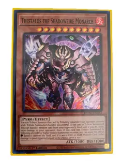 YUGIOH Monarch Deck Complete 40 - Cards w/ Sleeves - Image 1