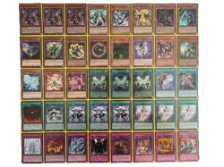 YUGIOH Monarch Deck Complete 40 - Cards w/ Sleeves - Image 2